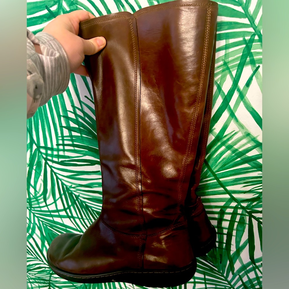 Birkenstock Below knee leather boots